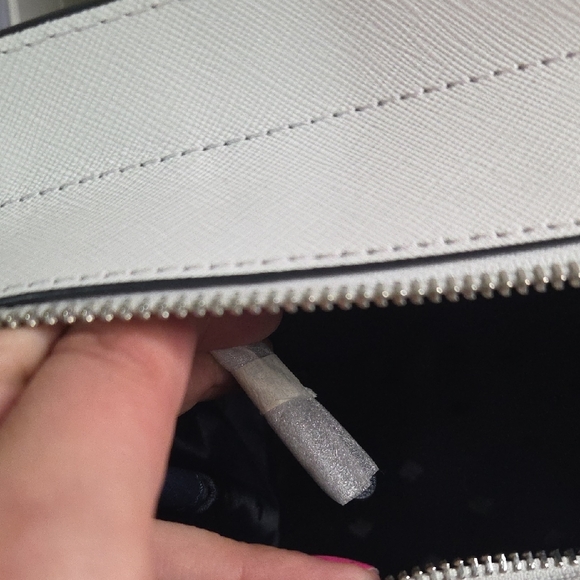 kate spade Denim and White Satchel Nwot - Picture 4 of 9